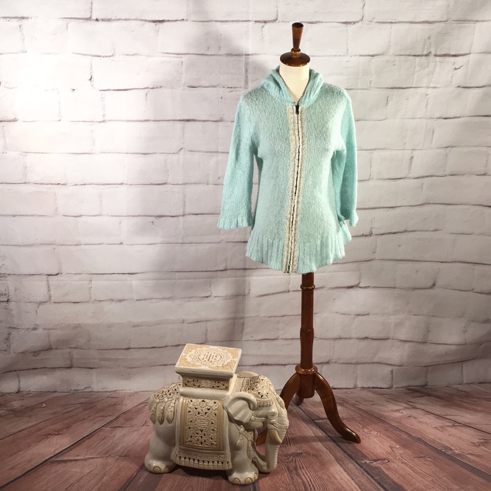 Anthropologie Wooden Ships Knit Jacket